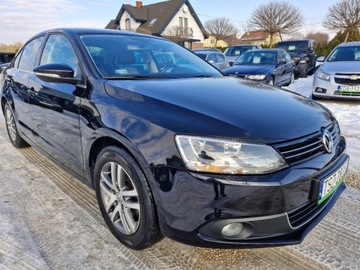 Volkswagen Jetta VI Sedan 1.4 TSI 122KM 2014 Volkswagen Jetta Sliczna czarna 1.4 benzyna salon Polska 1 wlasciciel bezw, zdjęcie 11