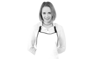 БОЛЬШОЙ XXL УНИВЕРСАЛЬНЫЙ ЖЕНСКИЙ МУЖСКОЙ КУХОННЫЙ ФАРТУК ФАРТУК черный ГАСТРОНОМАН