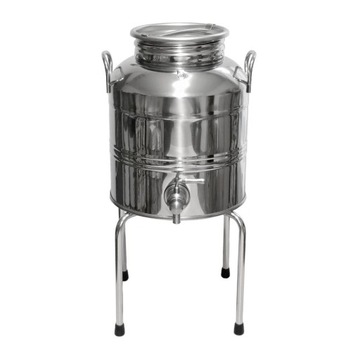 Кран шаровой KRANIK из нержавеющей стали KRAN 1/2 дюйма, резьба 1/2 дюйма, сталь INOX для кувшина