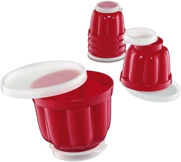 FOREMKI PUDDING deser GALARETKĘ 6 szt Kuchenprofi