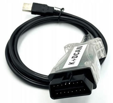 K + DCAN ДЛЯ BMW КАБЕЛЬ OBD2 ДИАГНОСТИЧЕСКИЙ ИНТЕРФЕЙС INPA ISTA NCS OBD 2 ТЕСТЕР