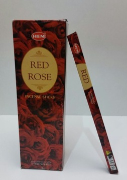 KADZIDEŁKA ZAPACHOWE INDYJSKIE HEM RED ROSE
