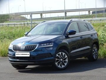 Skoda Karoq Crossover 1.5 TSI ACT 150KM 2021 Skoda Karoq Kamera Nawigacja Grzane Fotele Tempomat Aktywny Gwarancja
