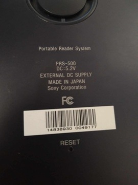 czytnik e-booków Sony Reader PRS-500 K137/24
