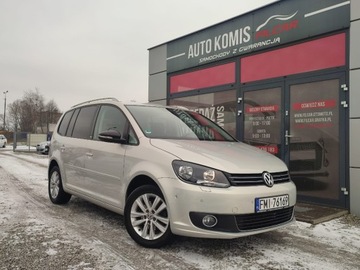 Volkswagen Touran II 1.4 TSI 140KM 2013 Volkswagen Touran GWARANCJA 7-Osobowy ZNIKOMY PRZEBIEG Mozliwa zamiana Raty