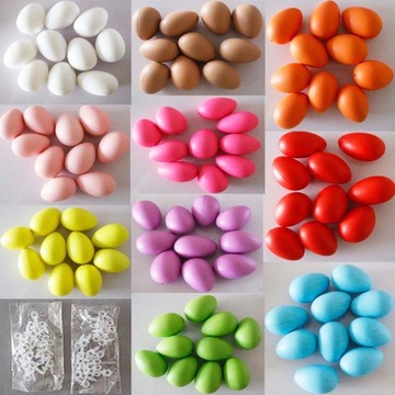 100 шт. пасхальные яйца пасхальные украшения творческие работы DIY пасхальная корзина игрушки