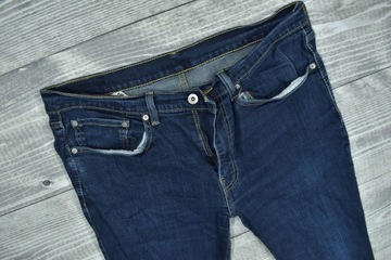 LEVIS 514 Męskie Spodnie Jeansowe Jeansy W34 L34