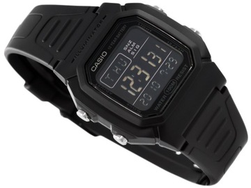 Zegarek męski sportowy CASIO W-800H-1BVES Czarny