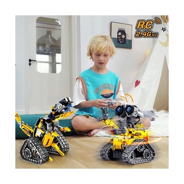 INTERAKTYWNA I EDUKACYJNA ZABAWKA ROBOTA, ZDALNIE STEROWANY ROBOT 3 W 1