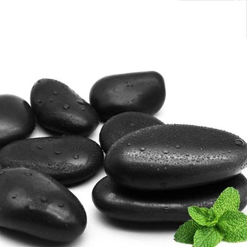 CZARNY OTOCZAK POLEROWANY BIOKOMINEK AKWARIUM 2kg2-4cm