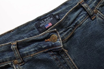 US POLO ASSN 42 XL SPÓDNICA JEANS MIDI PROSTA