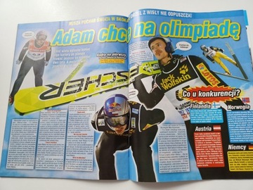 Полный календарь журнала GIGA Sport на 2008 год Прыжки Кубица Дэвид Бекхэм