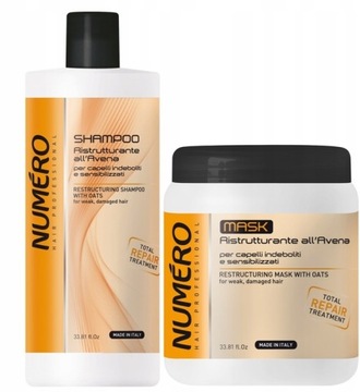 NUMERO Restructuring Shampoo + Mask With Oats