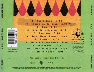 CD R.E.M.: Out Of Time