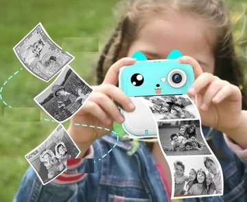 APARAT CYFROWY NATCHMIASTOWY INSTANT z DRUKARKĄ Edukacyjny Nagrywanie + x3