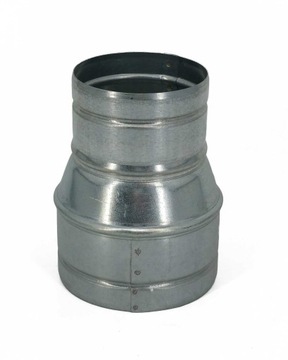 Redukcja 100/80 mm, węże PCV, rury spiro, aluflex