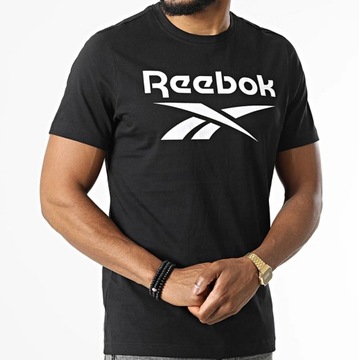 2928 MĘSKA KOSZULKA REEBOK CLASSIC T-SHIRT BAWEŁNA BAWEŁNIANA CZARNA L