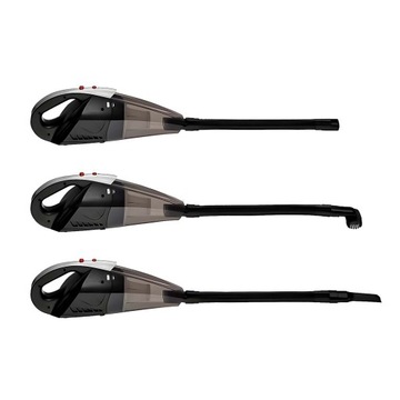 МОЩНЫЙ автомобильный пылесос с фонариком HEPA-фильтр 12В 120Вт + мешок и насадки