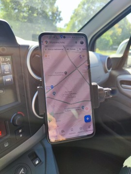 Cupholder na napoje + Uchwyt na telefon ZESTAW BERLINGO PARTNER Czarny Mat