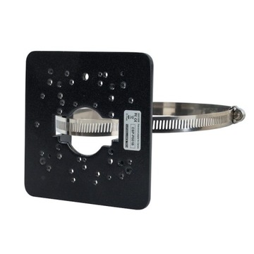 UCHWYT MASZTOWY SŁUPOWY DO MONTAŻU NA SŁUPIE BLACK