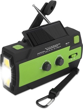 4000 мАч радио фонарик на солнечной батарее Аварийное портативное радио с MIT LED LAMPE