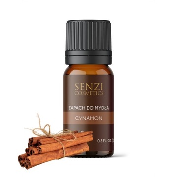 Zapach do Mydła Olejek Zapachowy Cynamonowy Aromat Do Mydła 10 ml CYNAMON
