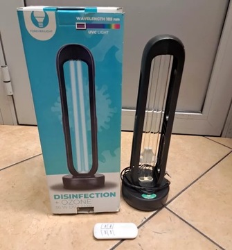 LAMPA UV-C BAKTERIOBÓJCZA OZON STERYLIZACJA DEZYNF