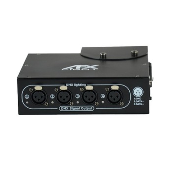 DMX-сплиттер 4-канальный профессиональный разветвитель