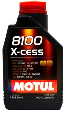 MOTUL 8100 X-CESS 5W40 1L