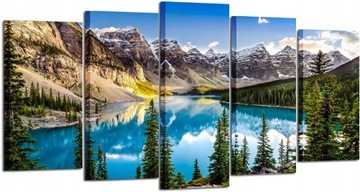 Obraz Góry Krajobraz salonu na ścianę 100X200CM