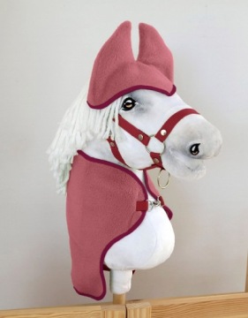 Набір попони флісової і навушників для Hobby Horse A4/A5 - ягідний
