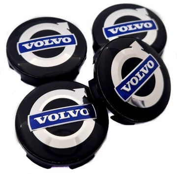 VOLVO LOGO ZNACZKI DEKIELKI KAPSLE DEKLE DO ALUFELG 58mm/56mm