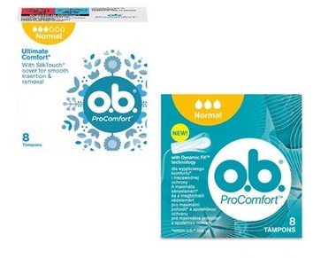 OB ProComfort Tampon O.B. normal 8 sztuk