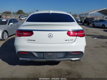 Mercedes GLE W166/C292 2018 Mercedes-Benz GLE 2018 MERCEDES-BENZ AMG GLE 43 COUPE 4MATIC 3.0 Benzyna, zdjęcie 13