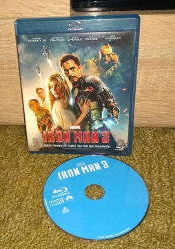 IRON MAN 3 / IDEALNA / BLU-RAY / DUBBING PL