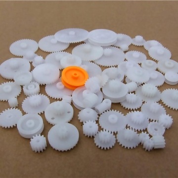 Пластиковые шестерни в стиле DIY 3x64
