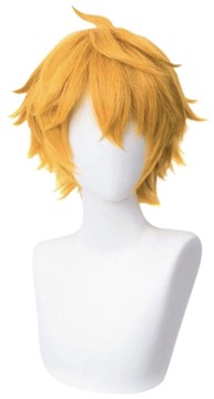 PERUKA WIG WŁOSY THOMA GENSHIN IMPACT COSPLAY ANIME