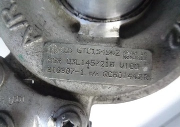 AUDI A4 B8 2.0TDI TURBO 03L145721B