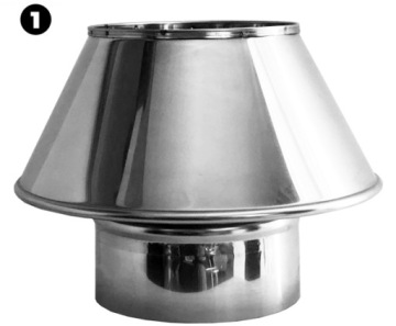 Дымоходная система RAUCH Дымоход 8 м для вентиляции 200+2 ИЗОЛИРОВАННАЯ система