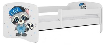 KOCOT KIDS BIAŁE KLASYCZNE ŁÓŻKO DZIECIĘCE 140x70 CM BABYDREAMS SZOP