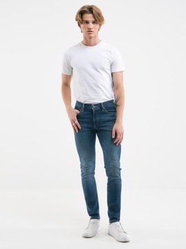 BIG STAR JEANSY MĘSKIE SKINNY NIEBIESKIE JEFFRAY 366 W34 L32