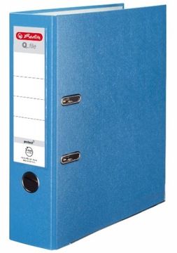 SEGREGATOR A4/80 MM PP HERLITZ NIEBIESKI BŁĘKITNY