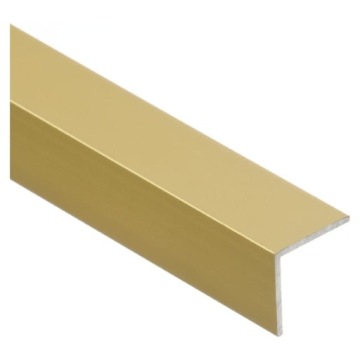 Уголок защитный алюминиевый CEZAR 20х20х1,5мм 2м Золотой