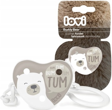 Łańcuszek do Smoczka BUDDY BEAR LOVI