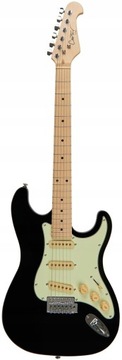 Gitara elektryczna Carter Guitars ST Deluxe MN BK