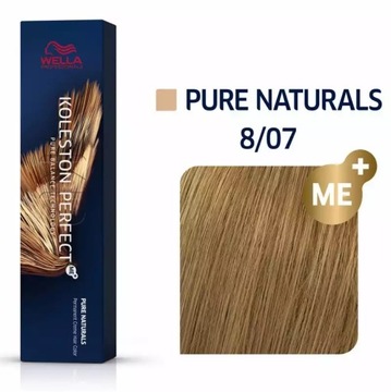 Wella Farba Koleston Perfect Me+ KP 8/07 Pure Naturals blondy 60ml