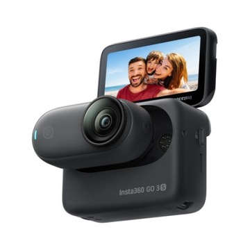 Insta360 GO 3S (128GB) Mini Kamera Sportowa 4K UHD Vlog Wodoodporna Czarna