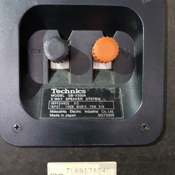Fan-Technics Магазин акустических систем Technics SB-X500A Лодзь