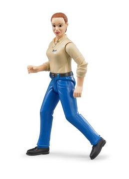 BRUDER 60408 BWORLD FIGURKA BIAŁEJ KOBIETY