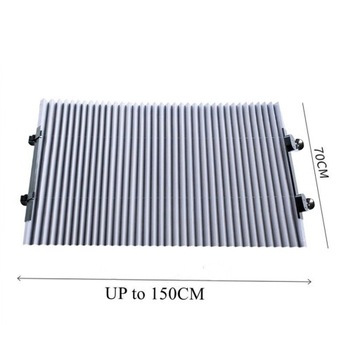 СОЛНЦЕЗАЩИТНЫЙ КОЗЫРЕК ДЛЯ АВТОМОБИЛЬНЫХ ЖАЛЮЗИ, КРЫШКА 70*150 СМ